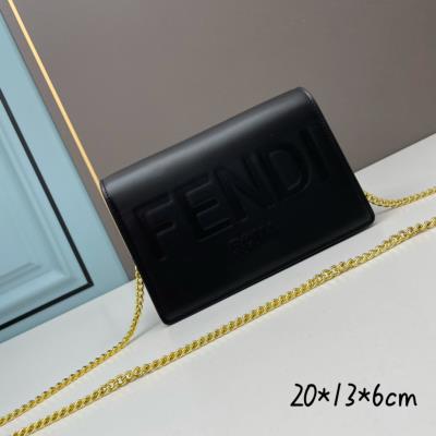 cheap quality Fendi Bags clutch 22104 black